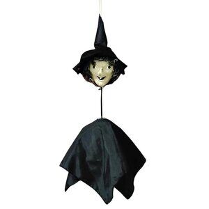 VTG DACOFA Animated Witch Halloween Prop Sound Motion Glow Working Rare Decor